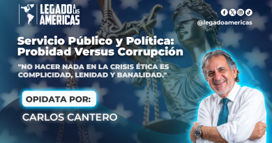 Servicio Público vs Política: Providad versus Corrupción