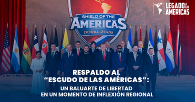 Líderes participantes en la iniciativa “Shield of the Americas” durante el encuentro celebrado en Doral en 2026.