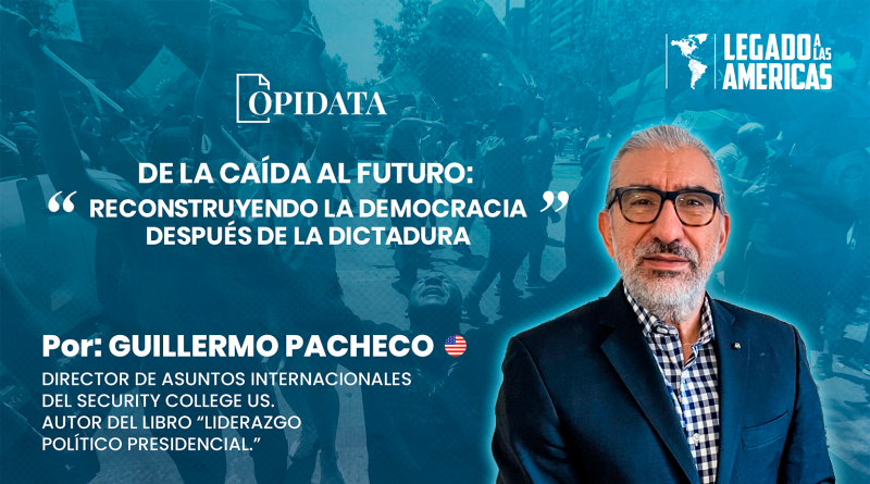 Guillermo Pacheco presenta su reflexión sobre la reconstrucción democrática después de los regímenes autoritarios durante la VI Conferencia de Juventud de las Américas.